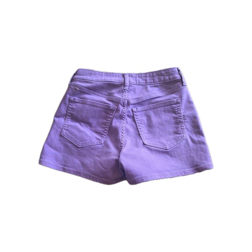 Old Navy WOW Chino Shorts - Purple - Women's Size 2 Cotton Blend High-Rise - Picture 5 of 5